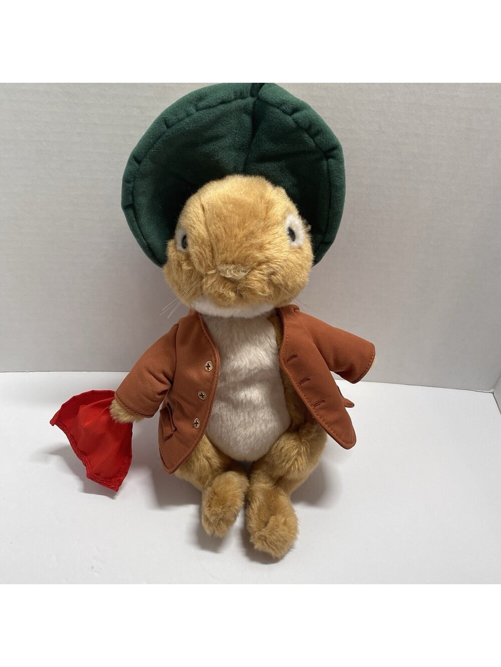 Vtg Beatrix Potter Benjamin Bunny Plush Eden Gift Stuffed Toy Animal